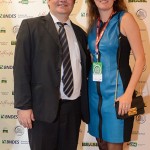 Gustavo Becerra e Viviane Spinelli - Embaixada Brasilera en Uruguay