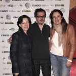 Produtora Isabel Martinez, diretor Vicente Ferraz do filme Estrada 47