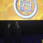 Produtora Isabel Martinez, diretor Vicente Ferraz do filme Estrada 47