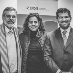 Marcio Cameron, Adriana Dutra e Aurimar Nunes no painel de co-produção Brasil Argentina.
