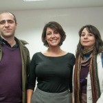 Juan Pablo Gugliotta, Mayra Lucas e produtora argentina.